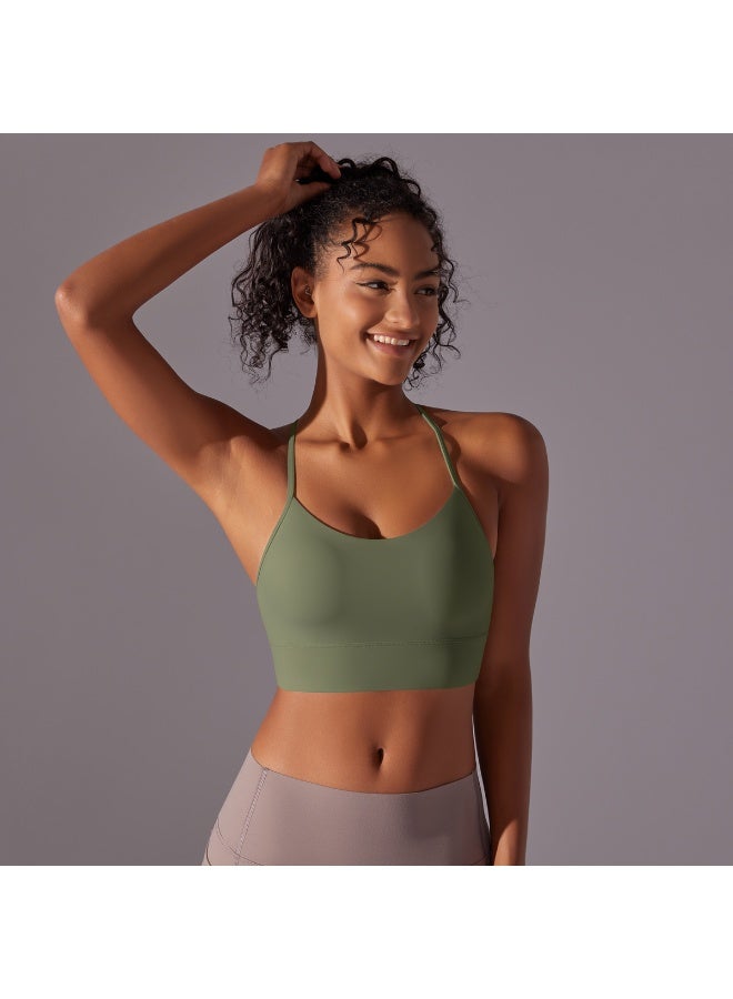 Seamless Yoga Bra Y-back Crop Tops Running Gym Sport Underwear Push Up Yoga Vest Shockproof Fitness Workout Bra - Image 3