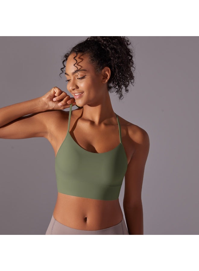 Seamless Yoga Bra Y-back Crop Tops Running Gym Sport Underwear Push Up Yoga Vest Shockproof Fitness Workout Bra - Image 4