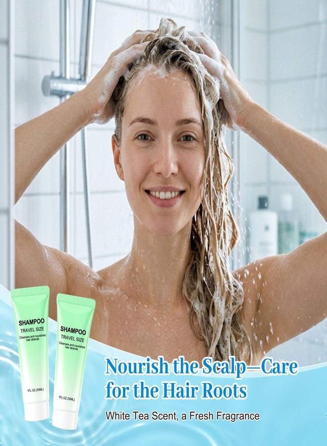 Kocpudu Travel Size Body Wash And Shampoo Bulk, 30ml Travel Size Toiletries Set Bulk, Includes Hotel Body Wash And Shampoo Bulk, Suitable For Travel, Hotels, Homes, And The Homeless (10-PACK - Image 4