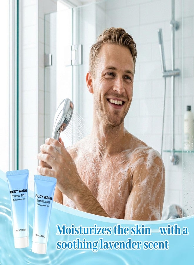 Kocpudu Travel Size Body Wash And Shampoo Bulk, 30ml Travel Size Toiletries Set Bulk, Includes Hotel Body Wash And Shampoo Bulk, Suitable For Travel, Hotels, Homes, And The Homeless (10-PACK - Image 3