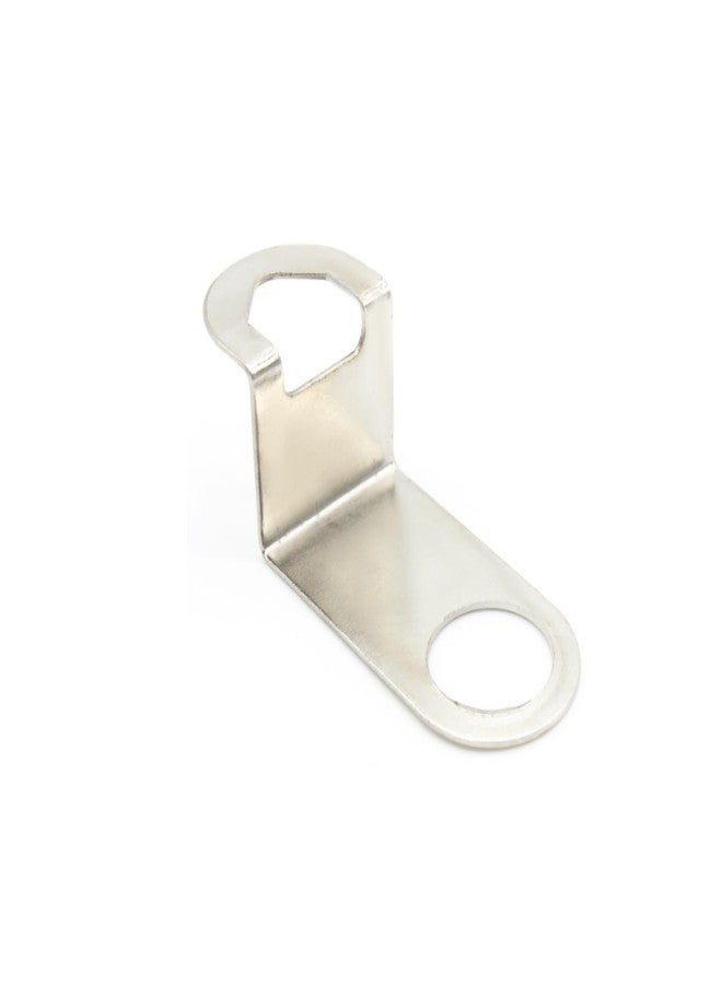 Epoxy Fusion Multi-Purpose Metal Wall Hanger Hook – Heavy Duty Keyhole Mounting Bracket for DIY Resin Wall Clocks, Photo Frames & Art Projects – Rust-Resistant Stainless Steel (Stainless Steel Hooks -Pack of 10) - Image 3