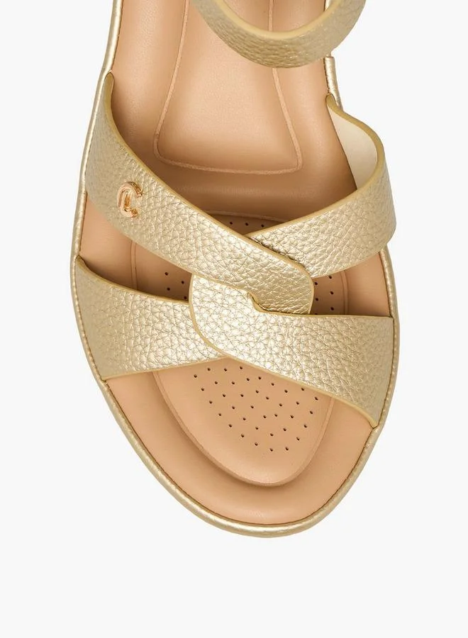Le Confort GOLD Women Block Heel Sandals for Women | Best Price UAE