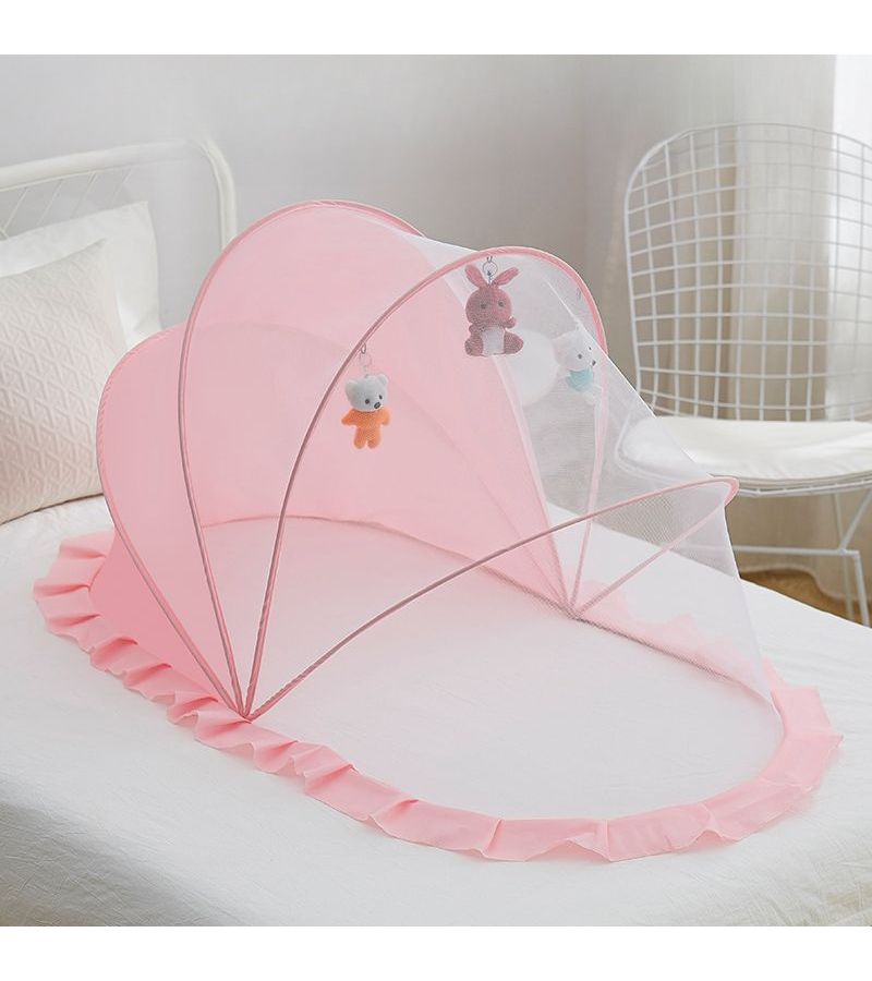 Green Foldable Mosquito Net 49.21x21.65x21.65 Inch for Youngsters - Image 2