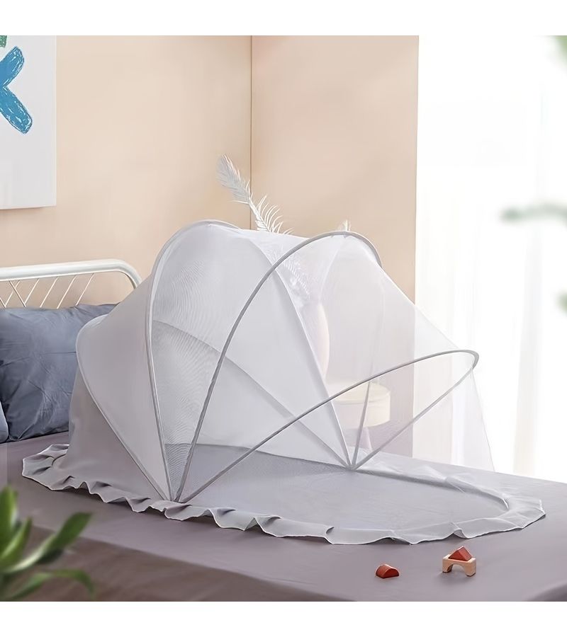 Green Foldable Mosquito Net 49.21x21.65x21.65 Inch for Youngsters - Image 3