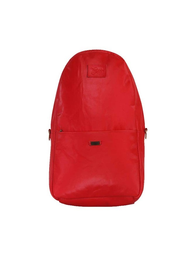 Strutt 20 Ltrs Light Weight Solid Red Casual Backpack/Buddy Pack - Image 1