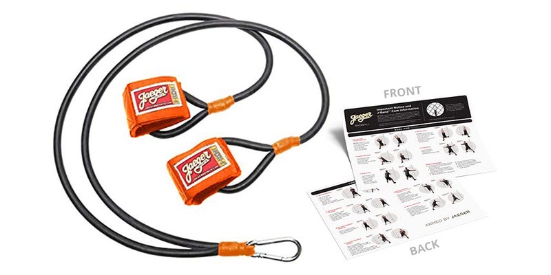 J-Bands Jaeger J-Bands Resistance Bands for Pitchers - Baseball & Softball Training Equipment with Laminated Instructions - Image 1