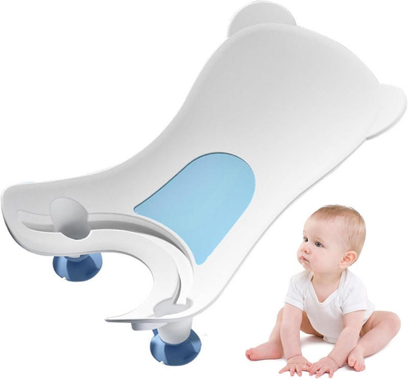Portable Baby Sink Bath with Suction Cup and Buttock Support - Blue - Image 1