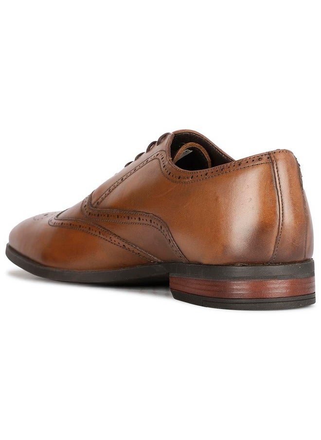 Hush Puppies Men's Newyork - Brogue Formal (8243884_Light Brown_10 UK) - pzsku/Z37609EFECCE2334EE8ABZ/45/_/1741329727/7c4c977d-0080-4b7e-880a-9456818be92b