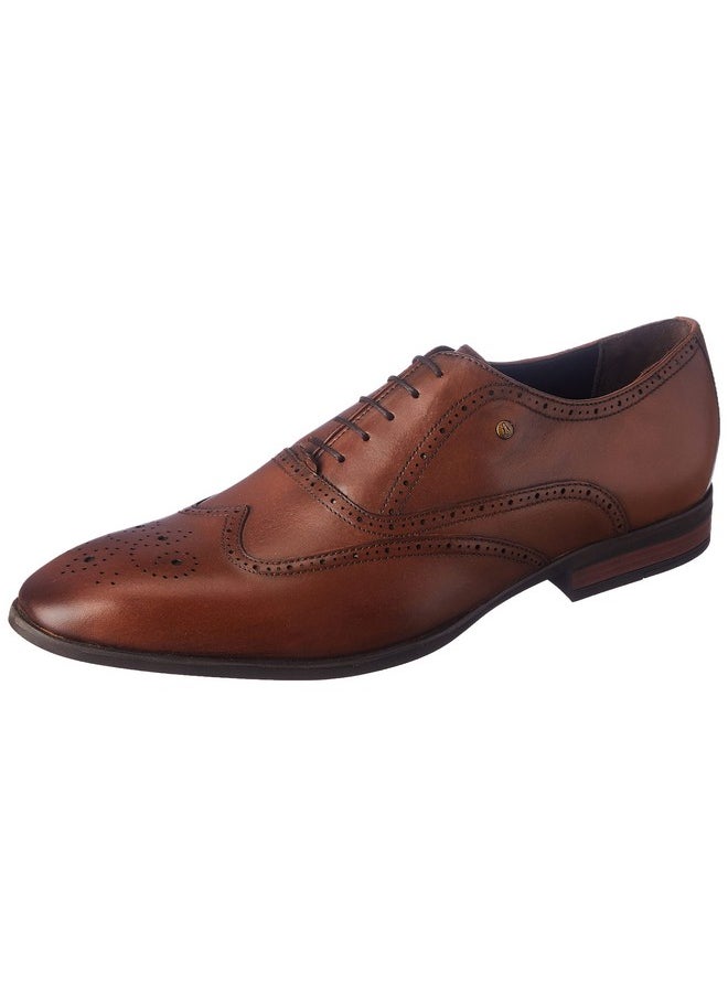 Hush Puppies Men's Newyork - Brogue Formal (8243884_Light Brown_10 UK) - pzsku/Z37609EFECCE2334EE8ABZ/45/_/1741329732/13439e2b-62c5-4a36-b005-afb90adeacb2