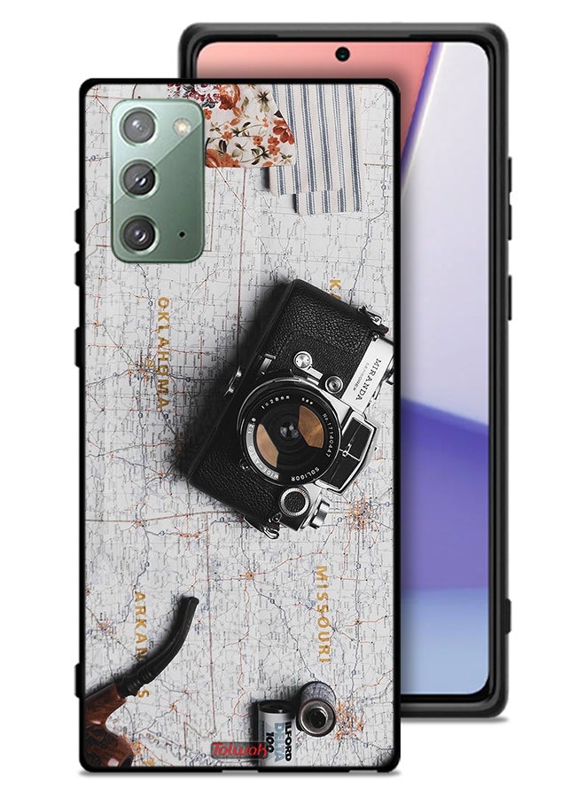 Tolwak Samsung Galaxy Note 20 Protective Case Cover Vintage Camera - Image 1