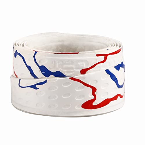 INSUM Baseball Bat Grip Tape Softball Bat Wrap Grip Tape 1.1mm (White ASP) - Image 2