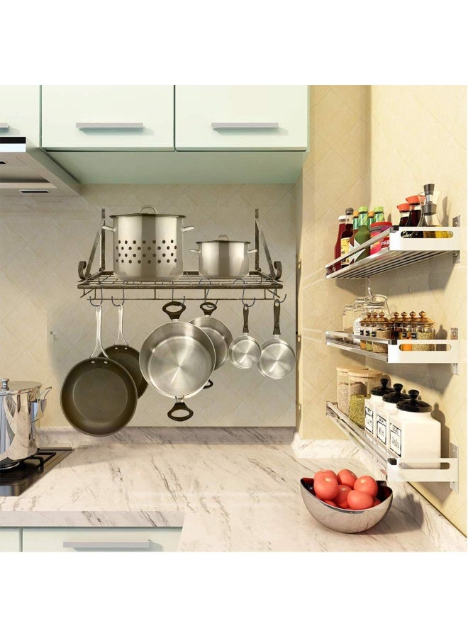 30 Pack Black Steel Hanging Hooks - Heavy Duty Metal Hooks For Hanging Pots Pans Cups Bags Jeans Towels - Image 3