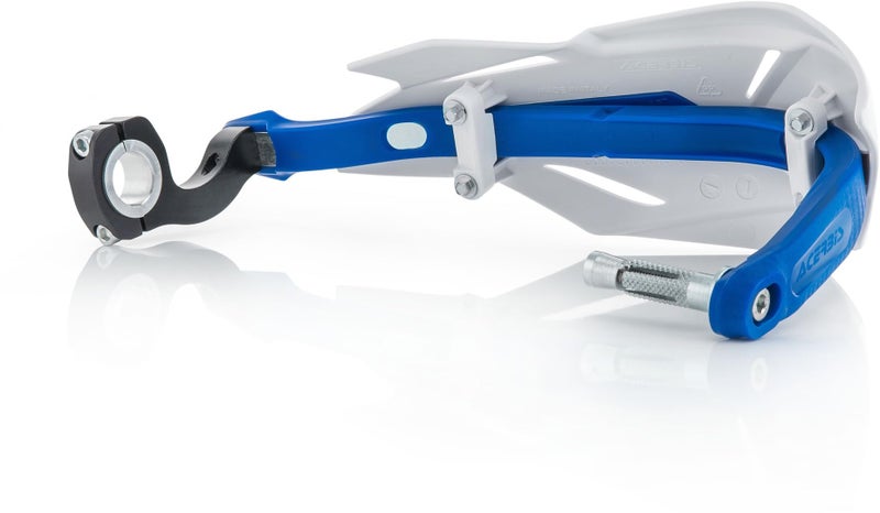 Acerbis 0022397.232 Moto Hand Guard, White/Blue, Universal Size - Image 2