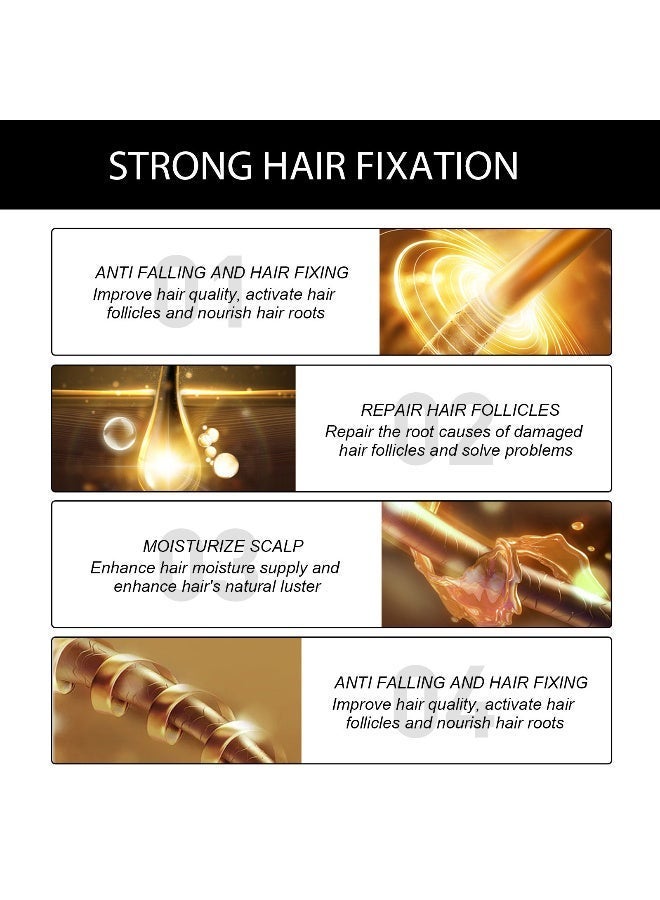 WoodSleep Hair Growth Essential Oil. Natural Hair Thickening Oil, Nourishing And Strengthening Hair Growth Essence, Safe Simple And Effective Hair Treatment Oil For Repairing Baldness And Hair Loss 60 ML - Image 3