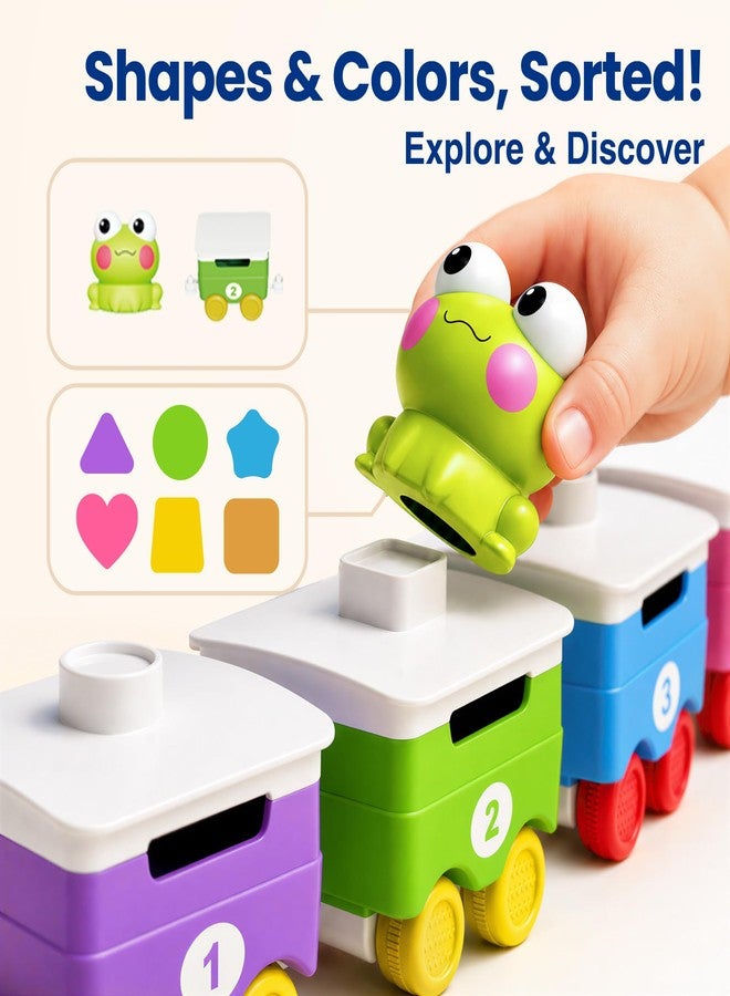 آي بلاي، آي ليرن مجموعة ألعاب قطار المزرعة من iPlay و iLearn للأطفال الصغار من عمر 1-3 سنوات، قطار موسيقي بخاري للأطفال - Image 4
