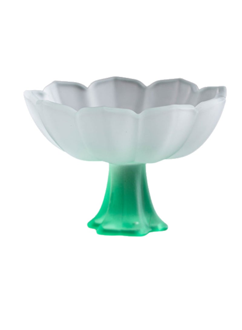 2-Pack of Glazed Pastel High-Footed Cups, High-Footed Tea Cups, Tea Tasting Cups, Scented Cups, Rice Wine And Shochu Cups, Light Luxury And High-Value Host Cups (Pink + Green)  - Image 3