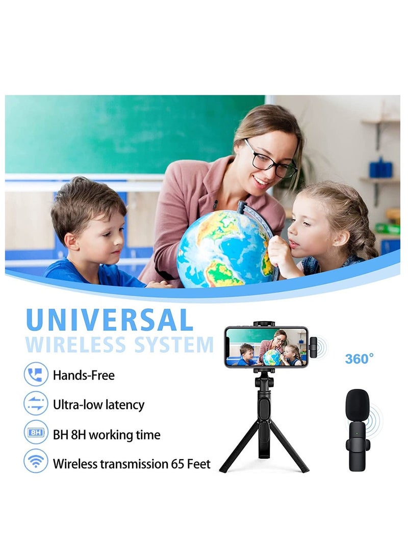 Phone Planet 2 in 1 iphone or type-c Wireless Lavalier Microphone For IPhone, Plug Play, Portable Audio Video Recording Mic for Youtube, Live Stream, Vlog, Interview, Laptops PC - Image 5