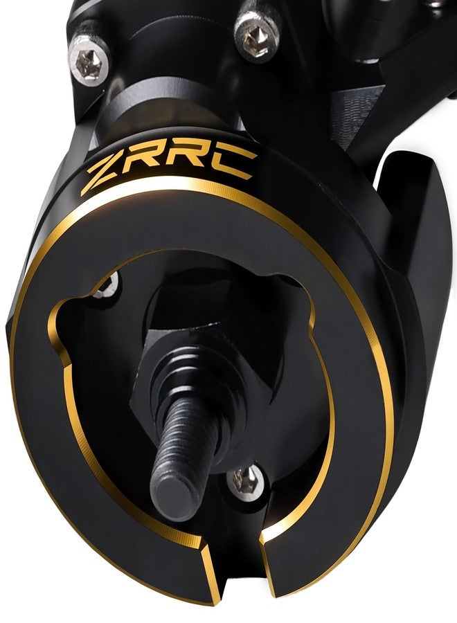 ZRRC 204g Brass Front RC Portal Cover Weights for VP F10 Portal Axle Vanquish VRD & VS4-10 Phoenix LCG 1/10 RC Crawler, CNC Machined Brass Front Portal Knuckle Caps Lower COG Upgrade - Image 3