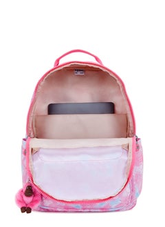 kipling Seoul Kids School Backpack with Tablet Protection Garden Clouds  - Image 2