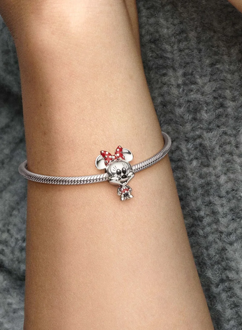 PANDORA Disney Minnie Mouse Dotted Dress & Bow Charm