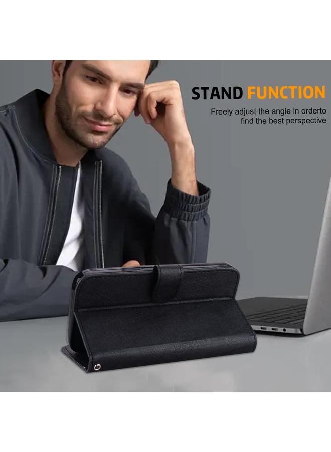 اس-توب جراب لهاتف iPhone 15 مصنوع من الجلد الزيتي ومصنوع من مادة البولي يوريثان الحراري - Image 4