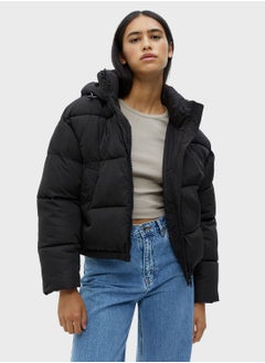 Hooded puffer jacket