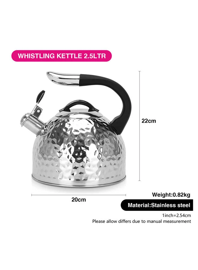 Fissman Whistling Kettle Anita 2.5 Ltr Stainless Steel