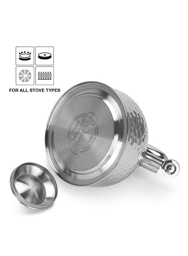 Fissman Whistling Kettle Anita 2.5 Ltr Stainless Steel - Image 4