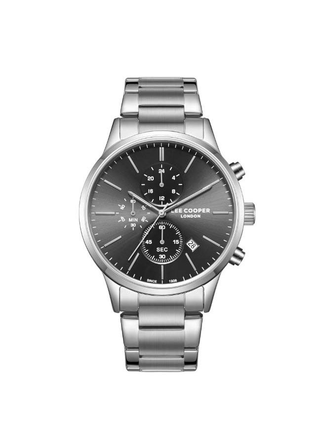 Lee Cooper Men's Multi Function Black Dial Watch - LC08042.350  - Image 1