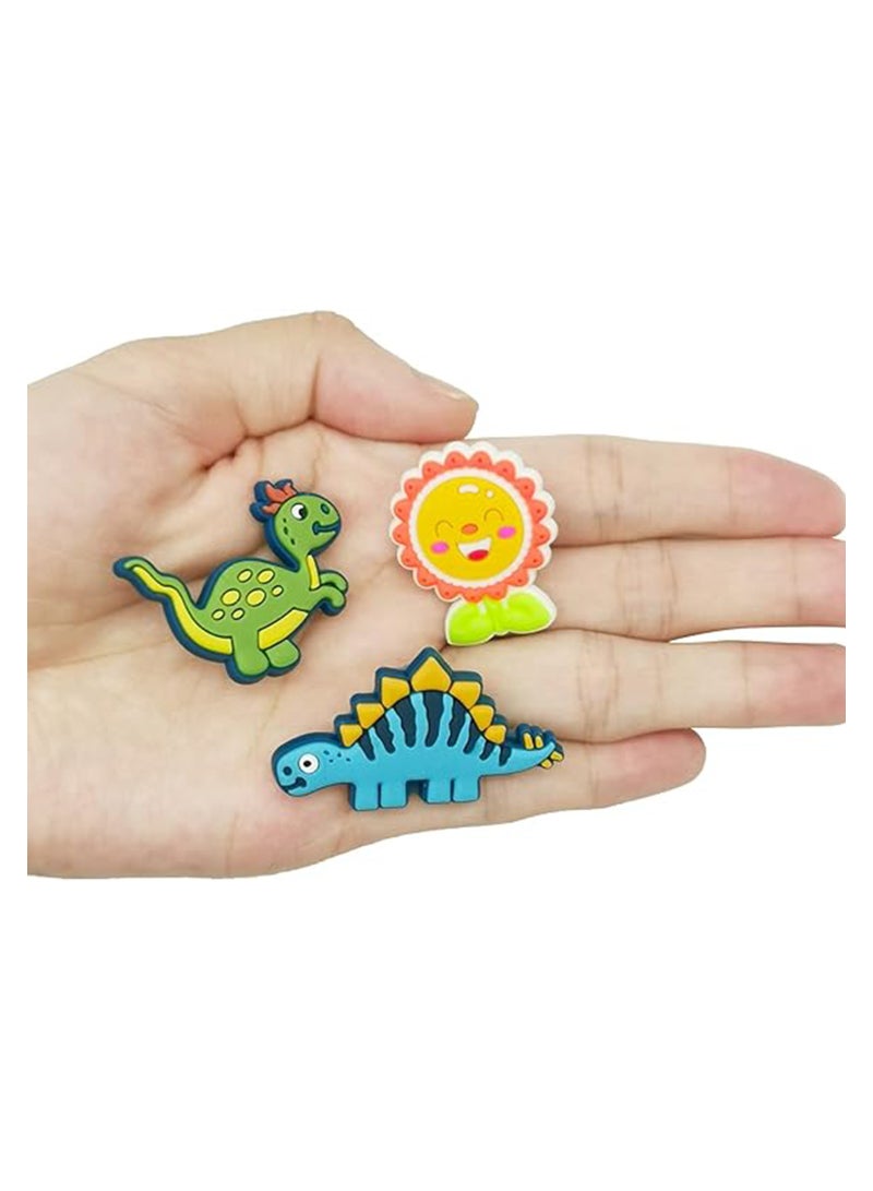 Excefore Croc Charms 100 Pcs Jibbitz Charms Croc, Cartoon Croc Accessories Decoration for Shoes ​PVC Wristband for Adult Men Women Kids Girl Boy, Buckle Party Favors Birthday Gifts Nurse Charm - Image 5