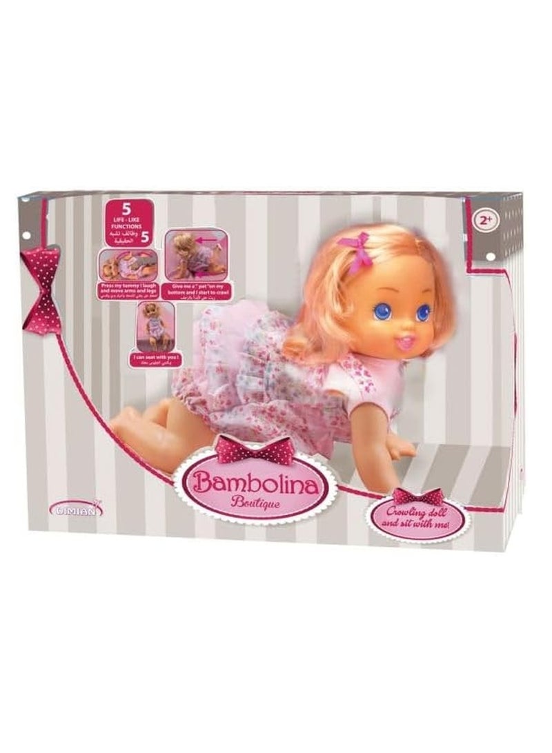 Dimian - Betty Creeping Doll with Noise 40 cm - 3619 - Image 1