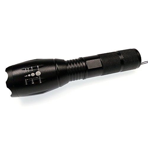 Generic High Powerful xml t6 xm l2 led Flashlight Aluminum Alloy zoomable Adjustable 5 Modes Zoom inOut Torch Light for 18650AAA - Image 3