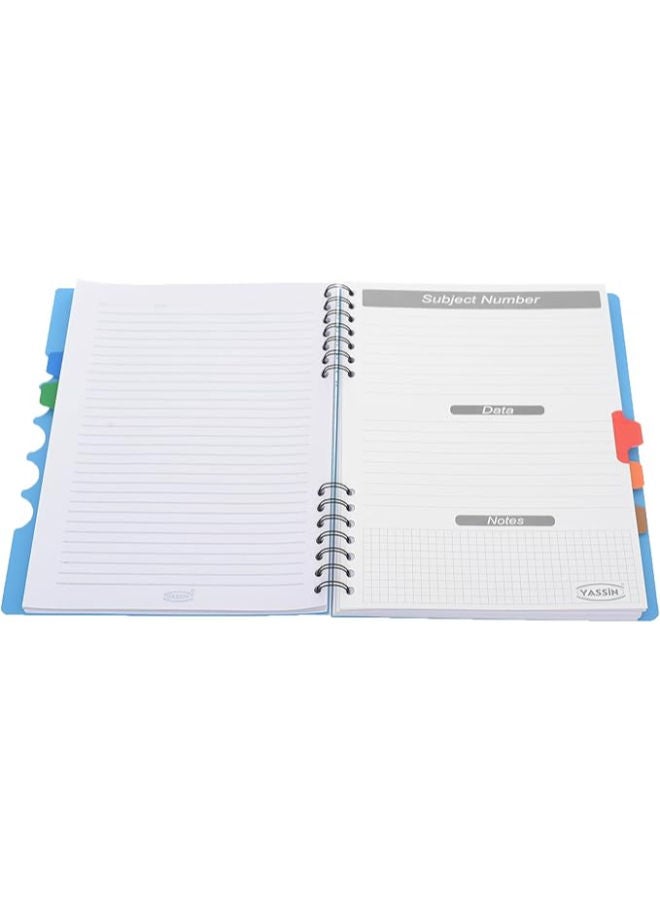 ياسين دفتر ملاحظات فائق الجودة، 150 ورقة A4 لتدوين الملاحظات والمذكرات والأعمال المدرسية - Image 3