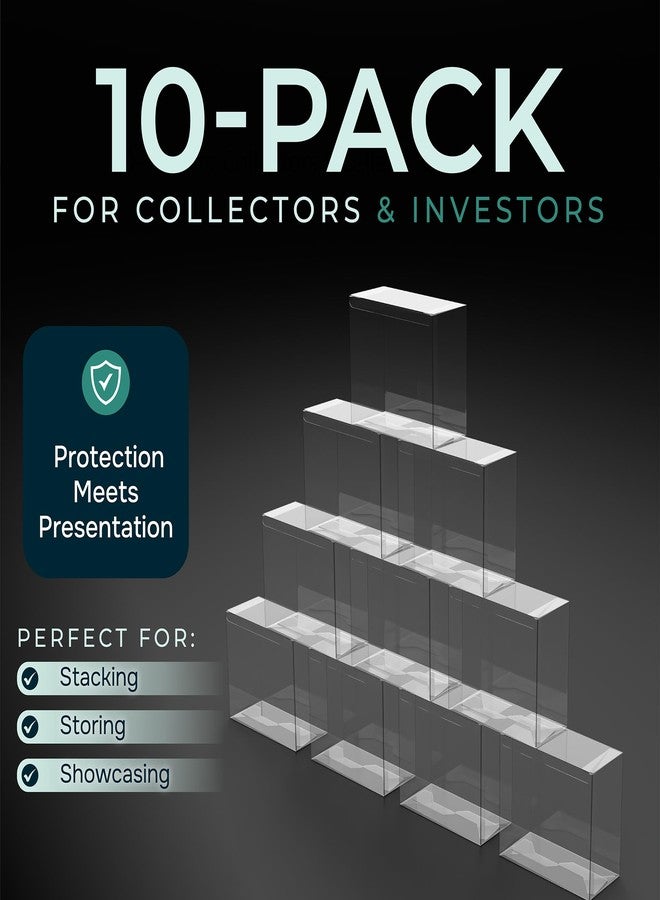 SellCCG - 10PC Perfect Fit ETB Protector Case - Elite Trainer Box Plastic Protectors - ETB Case Display & Storage (10 Pack) - Image 3