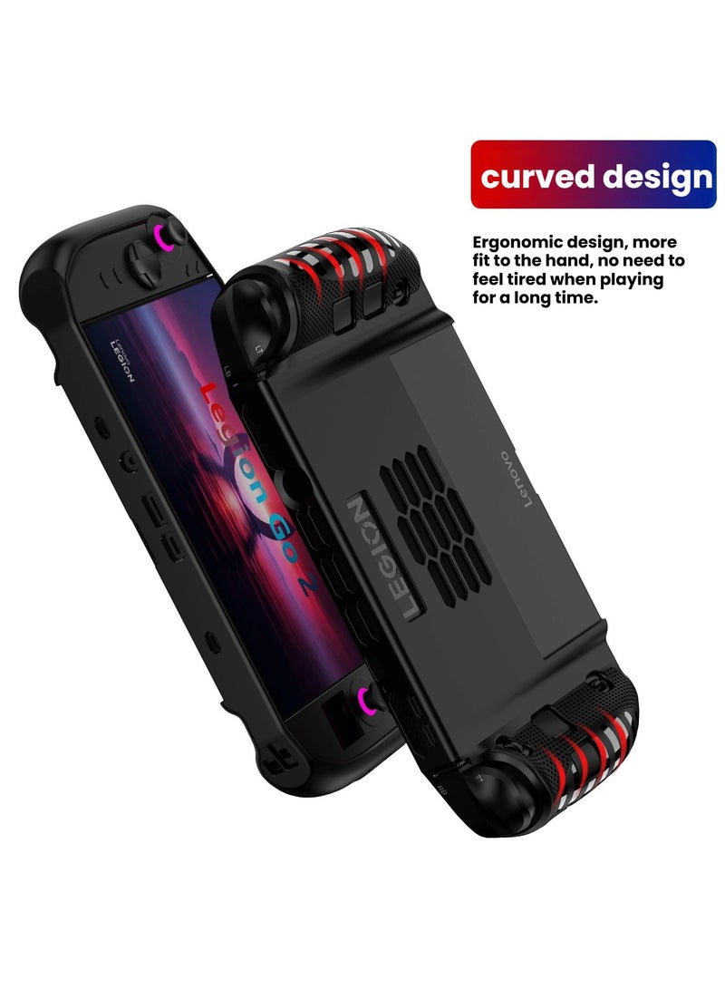 Protective Case for Lenovo Legion GO 2, Skin Full Body Soft TPU Drop Protection Case Slim Protective Case, Anti-Shock, Anti-Bump, Anti-Slip - Image 5