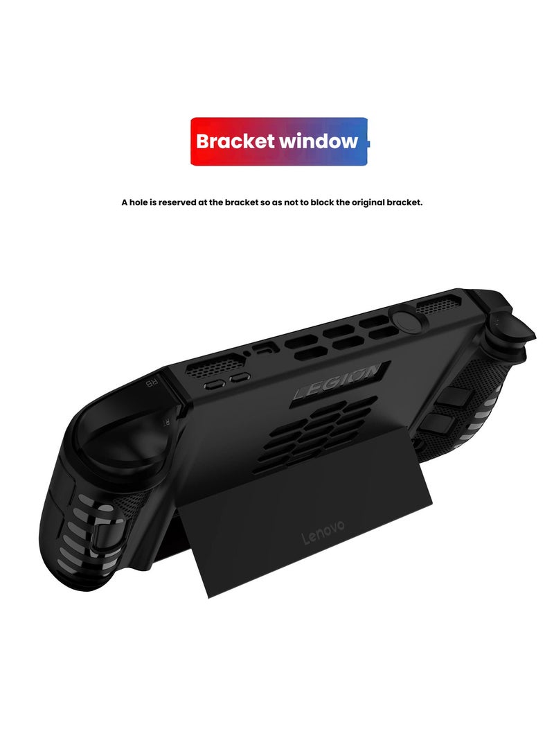 Protective Case for Lenovo Legion GO 2, Skin Full Body Soft TPU Drop Protection Case Slim Protective Case, Anti-Shock, Anti-Bump, Anti-Slip - Image 2
