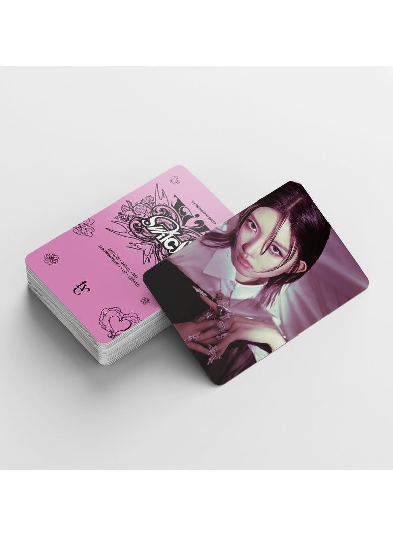 إيهوم 92 قطعة من بطاقات وملصقات ألبوم IVE الجديد IVE SWITCH Lomo - Image 5