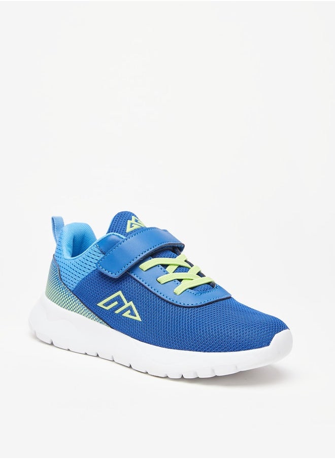 Oaklan by Shoexpress - Boys Textured Sports Shoes with Hook and Loop Closure - Image 1