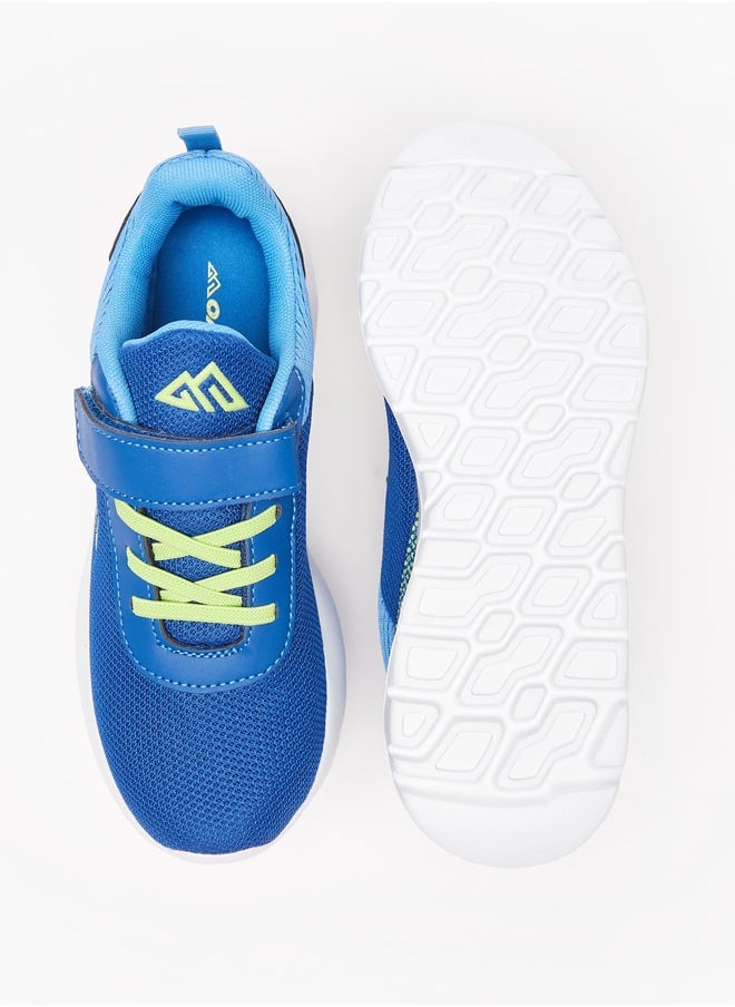 Oaklan by Shoexpress - Boys Textured Sports Shoes with Hook and Loop Closure - Image 1