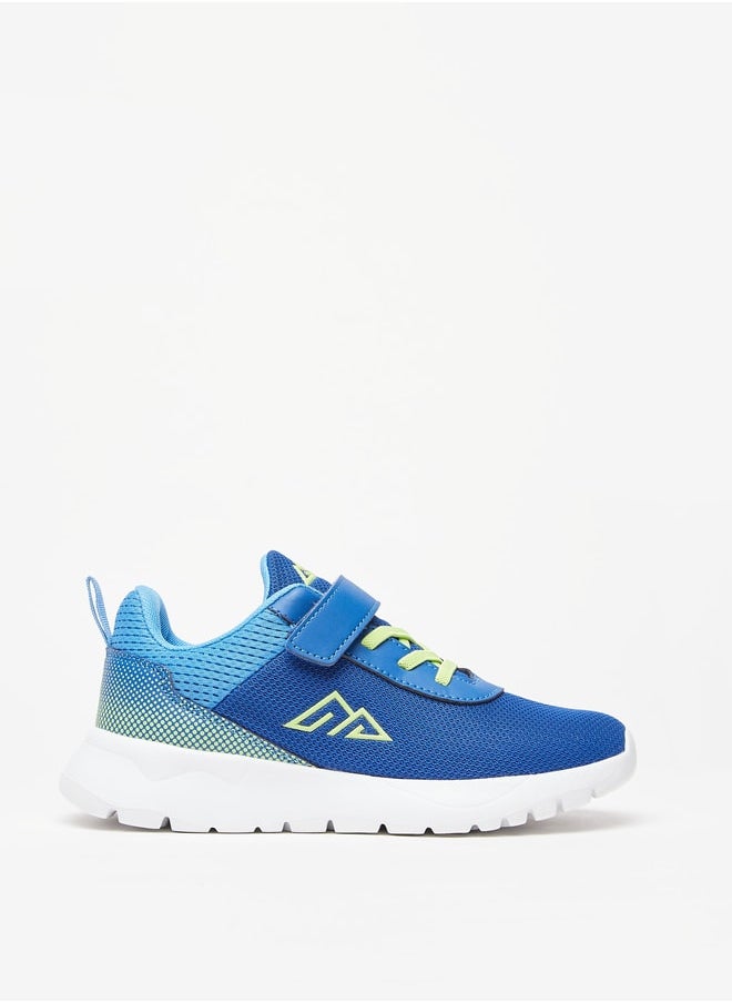 Oaklan by Shoexpress - Boys Textured Sports Shoes with Hook and Loop Closure - Image 1