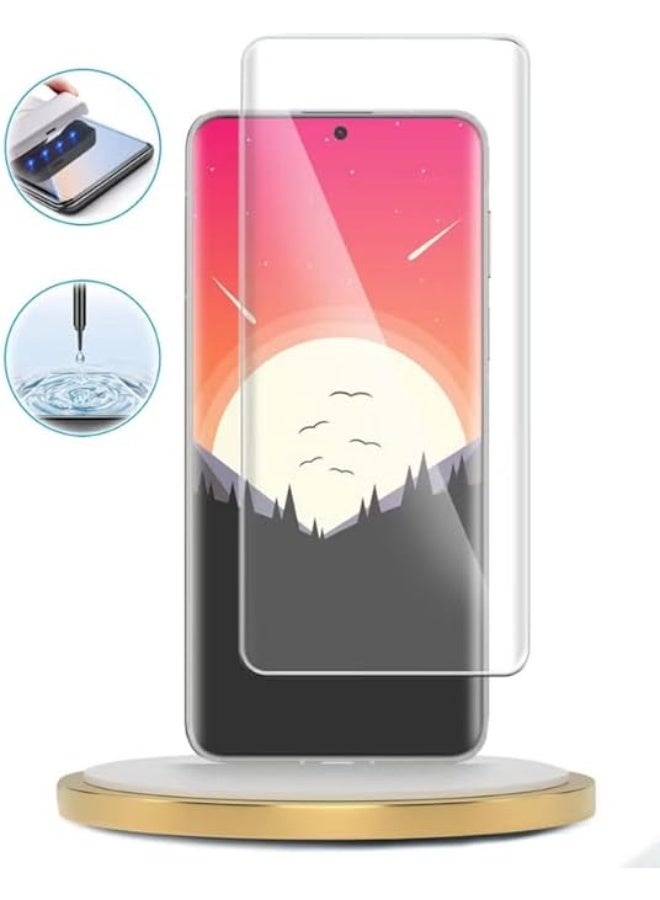 واقي شاشة زجاجي مقوى لهاتف Honor Magic 8 Pro، حواف منحنية ثلاثية الأبعاد، دقة عالية، صلابة 9H، متوافق مع أغلفة الحماية، واقي شاشة لاصق بالكامل لهاتف Honor Magic 8 Pro (شفاف للأشعة فوق البنفسجية) - Image 3