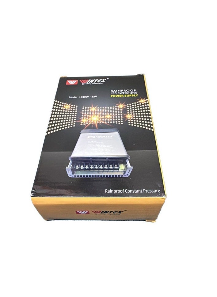 WINTEX - LED Rainproof Power Supply, Driver, Transformer 400W 12V - Image 1
