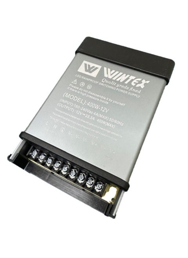 WINTEX - LED Rainproof Power Supply, Driver, Transformer 400W 12V - Image 1