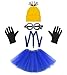 PIIDUOO Yellow Halloween Costume for Adult Women Halloween Costumes Accesories Cosplay for Teen Girls - Image 3