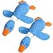 Vitscan 2 Pack Goose Tough Dog Toys for Aggressive Chewers Durable Squeaky Dog Chew Toys for Small Medium Large Dogs Plush Interactive Indestructible Dog Toys to Keep Them Busy Duck Puppy Pet Toy - Image 3