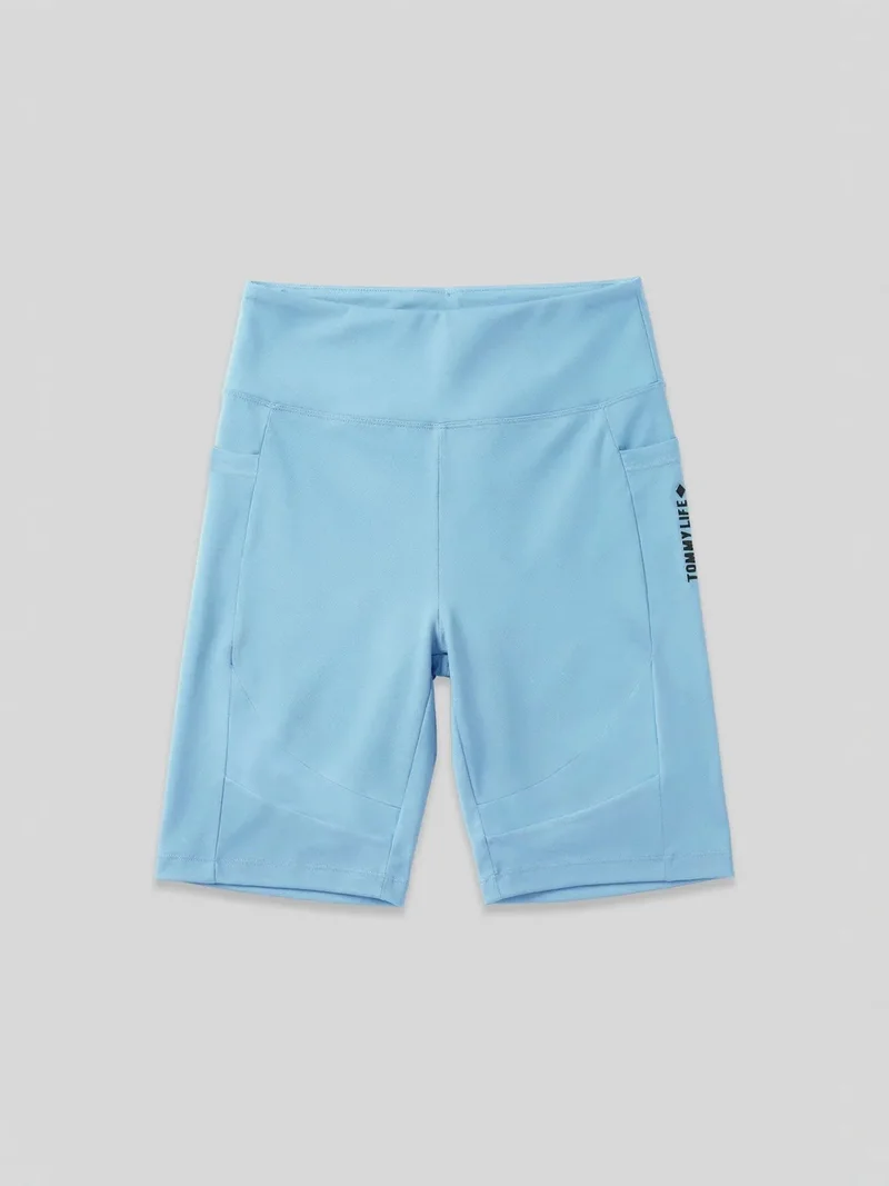 TOMMYLIFE TOMMY High-Waist Short Sports Leggings