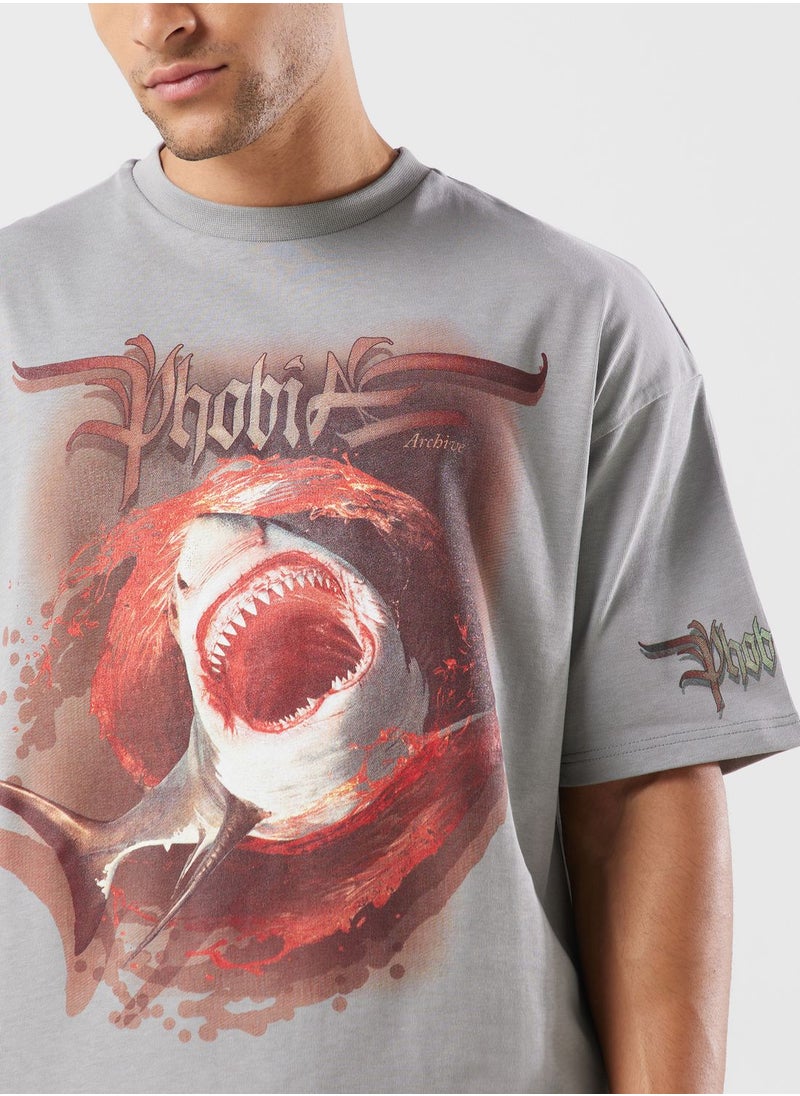 Shark Printed T-Shirt - pzsku/Z3762718F04E2F0BF9A9CZ/45/_/1699506666/e9537674-2d17-44ed-b288-7163f4643336