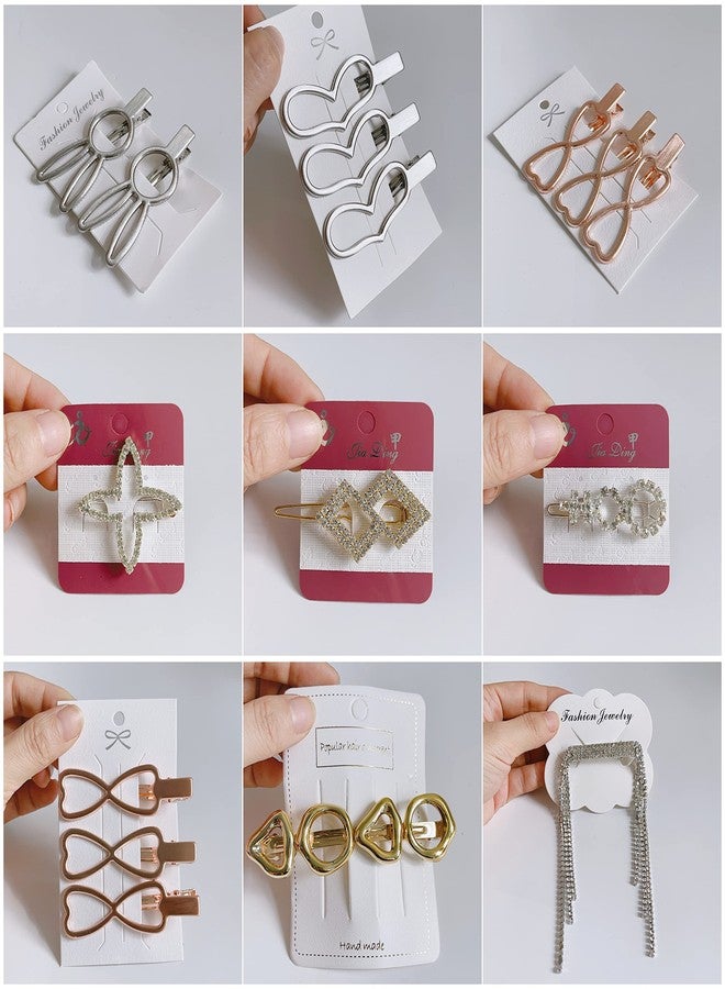 QTMY 30 Pcs Hair Clips for Women Girls,Surprise Gift Jewelry Bundle Box Fashion Accessories - Image 5