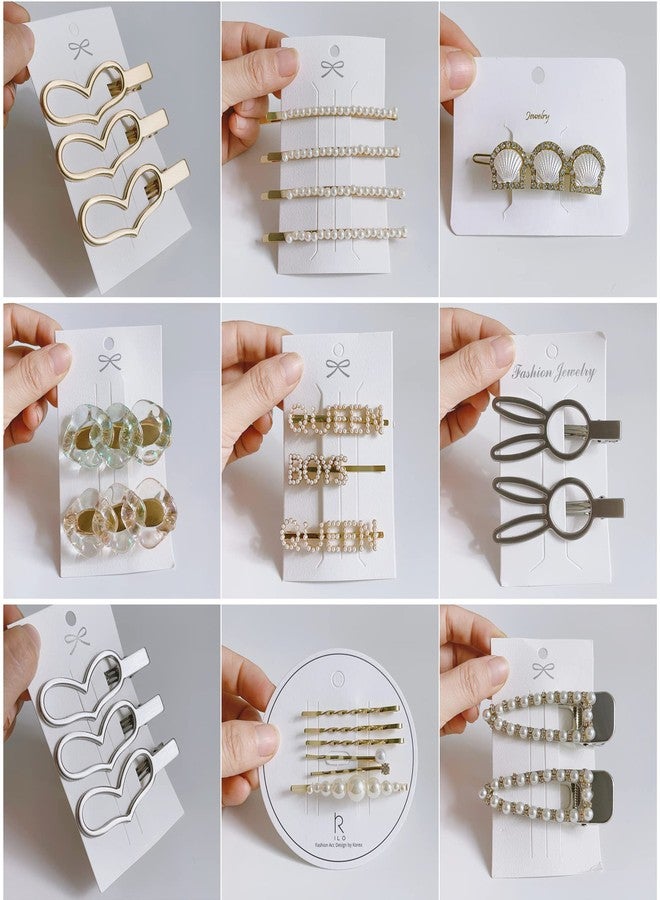 QTMY 30 Pcs Hair Clips for Women Girls,Surprise Gift Jewelry Bundle Box Fashion Accessories - Image 3