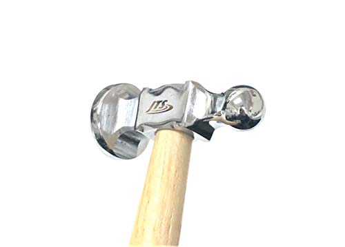 JTS Chasing Hammer 1" Full Domed Face Jewelry Crafts Metal Forming Jewelers Hammer by JTS - Image 3